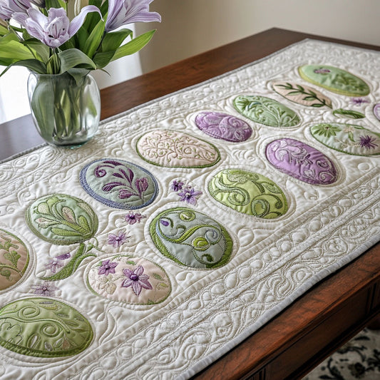 Easter Serenity Quilted Table Runner NCU0PT4912