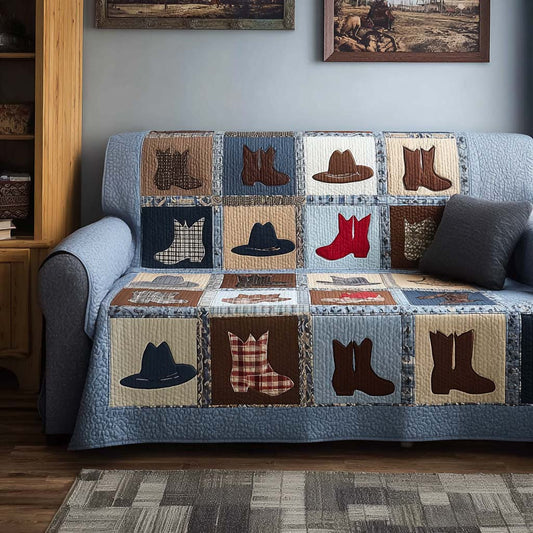 Echo Trail Quilted Sofa Cover NCU0NT10828