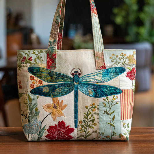 Echo in the Breeze Quilted Tote Bag NCU0PT8429