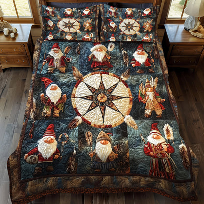 Echo of the Forest 3-Piece Quilted Bedding Set NCU0PT2854