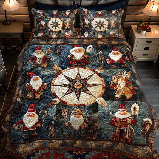 Echo of the Forest 3-Piece Quilted Bedding Set NCU0PT2854