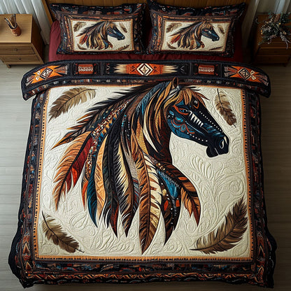 Echoes of Nature 3-Piece Quilted Bedding Set NCU0PT3097