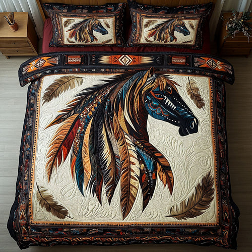 Echoes of Nature 3-Piece Quilted Bedding Set NCU0PT3097