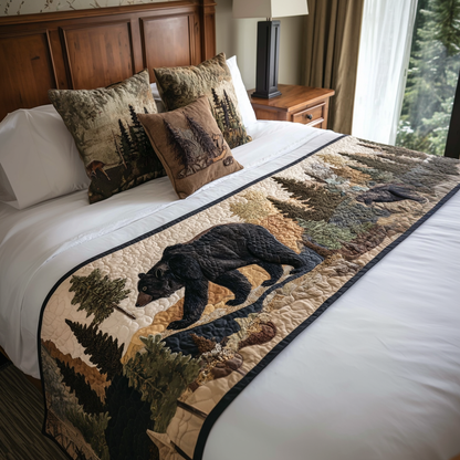 Echoing Forest Quilted Bed Runner NCU0PT8371