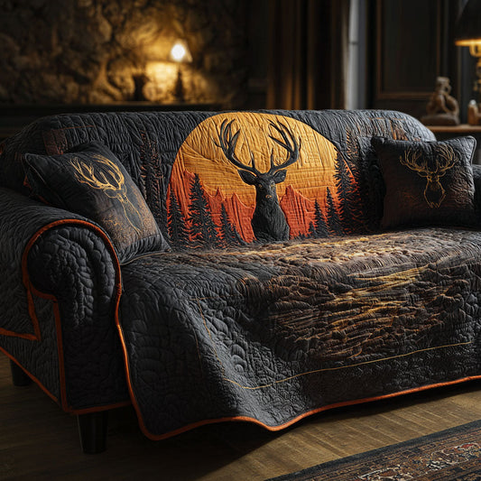 Echoing Valleys Quilted Sofa Cover NCU0PT9721