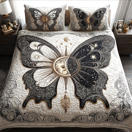 Eclipse Wings 3-Piece Quilted Bedding Set NCU0TV175