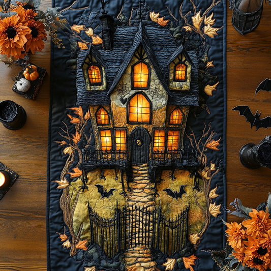 Eerie Entry Quilted Table Runner NCU0DV7155