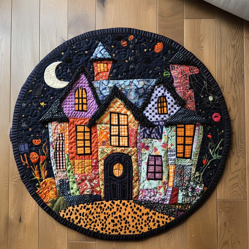 Eerie Night Quilted Round Mat NCU0NT9471