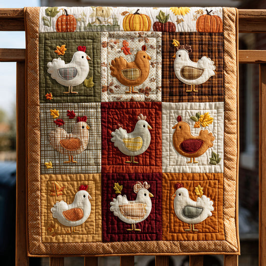 Egg And Feather Quilted Blanket NCU0TV088