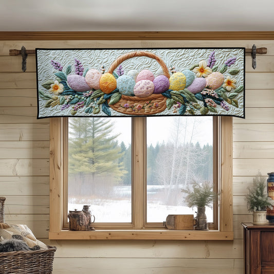 Egg Hunt Magic Quilted Valance NCU0DV3986