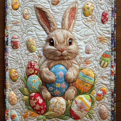 Egg Hunt Quilted Table Runner NCU0VH2124
