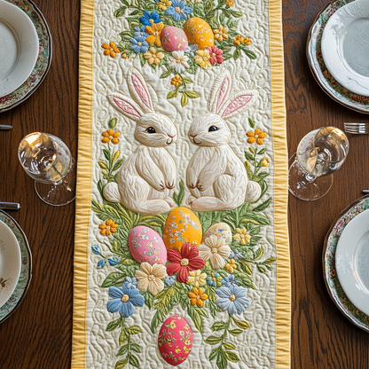 Eggscape Bliss Quilted Table Runner NCU0VH2424