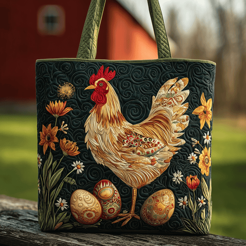 Eggside Chic Quilted Tote Bag NCU0TH2810