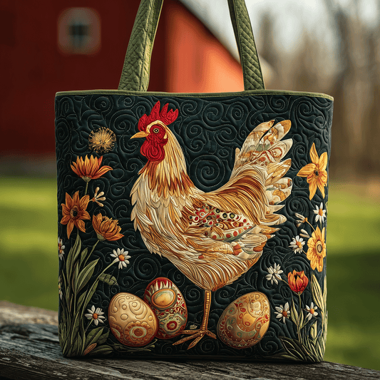 Eggside Chic Quilted Tote Bag NCU0TH2810