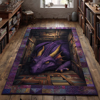 Eldritch Dragon Vault Area Rug NCU0HH1868