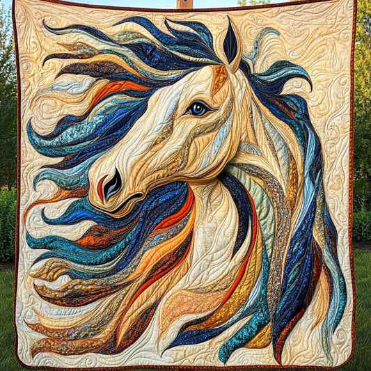 Electric Gallop Quilted Blanket NCU0NT6573