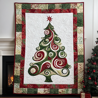 Elegant Christmas Quilted Blanket NCU0TL1510