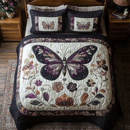 Elegant Flight 3-Piece Quilted Bedding Set NCU0PT3481