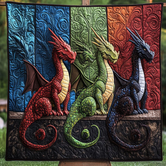 Elemental Guardians Quilted Blanket NCU0NT6177