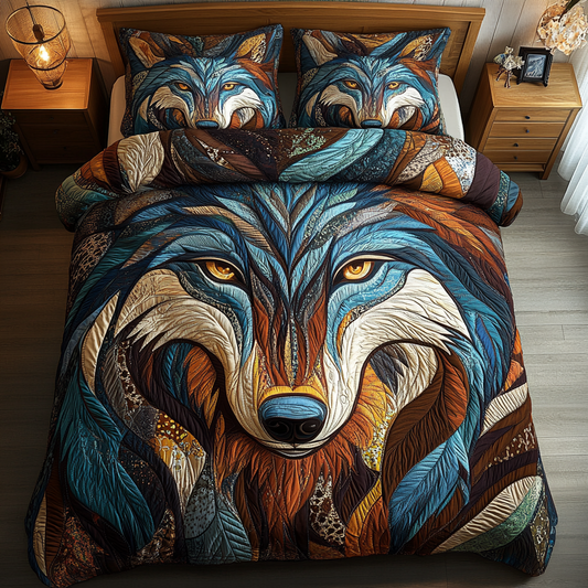 Elemental Howl Quilted Bedding Set NCU0DK6498