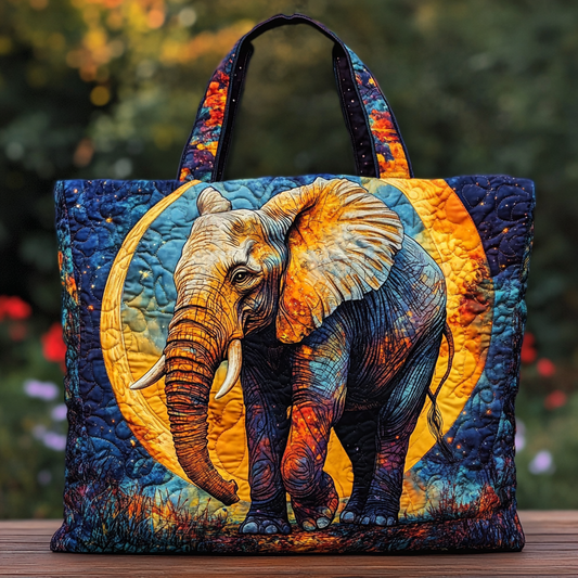 Elephant Dream Quilted Tote Bag NCU0DK8888