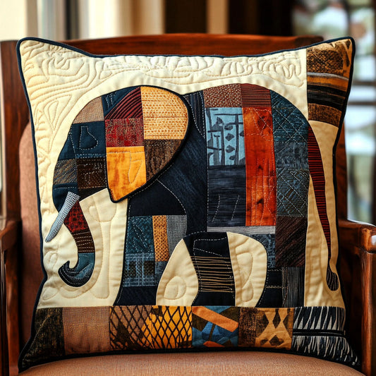 Elephant Legacy Quilted Pillow Case NCU0PT7581