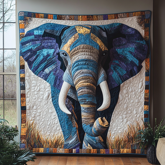 Elephant Power Quilted Blanket NCU0DV5971