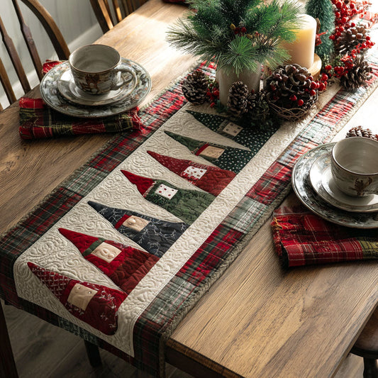 Elf Lane Quilted Table Runner NCU0PT9044