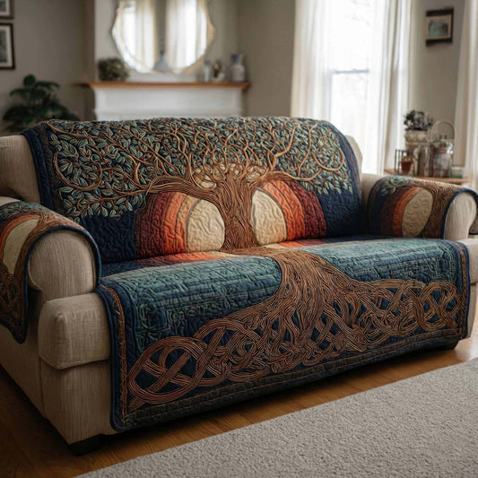 Ember Canopy Quilted Sofa Cover NCU0XD2374
