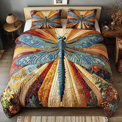 Ember Glide 3-Piece Quilted Bedding Set NCU0VH5837