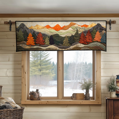 Ember Peaks Quilted Valance NCU0NT7168