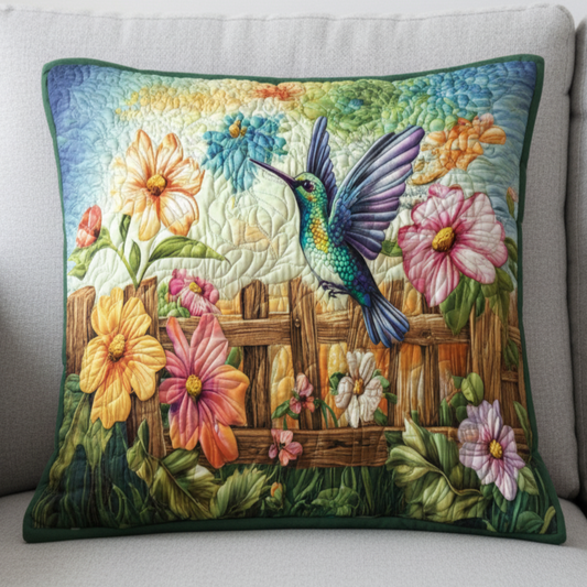 Emerald Grace Quilted Pillow Case NCU0NT10579