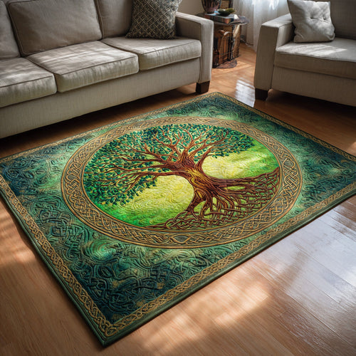 Emerald Circle Area Rug NCU0VL3373