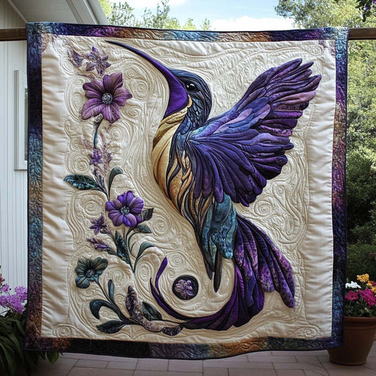 Emerald Flutter Quilted Blanket NCU0NT7685