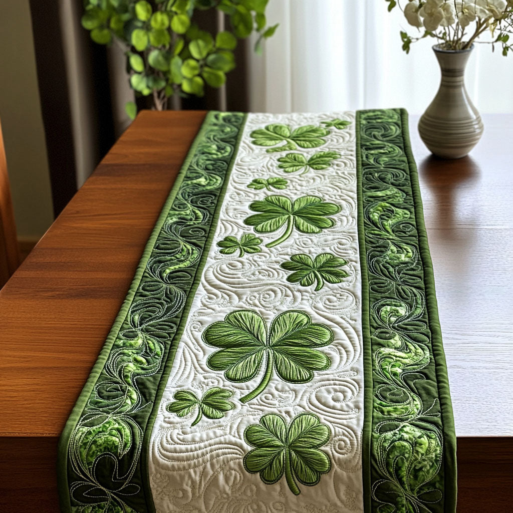 Tree Journey Quilted Table Runner NCU0DV1532