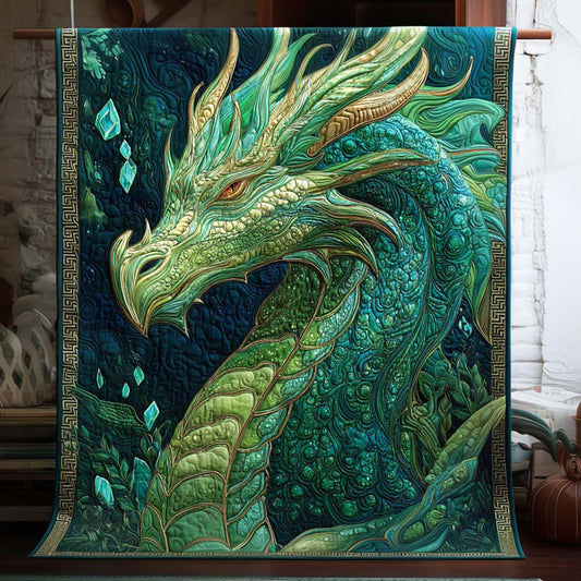 Emerald Guardian Quilted Blanket NCU0NT9651