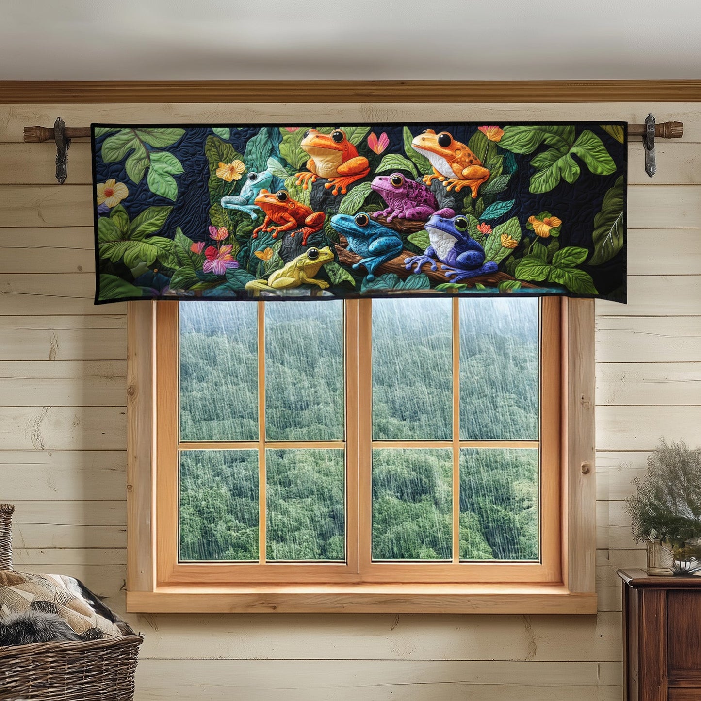 Emerald Leap Quilted Valance NCU0PT5158