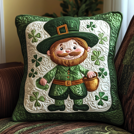 Emerald Touch Quilted Pillow Case NCU0VH2583