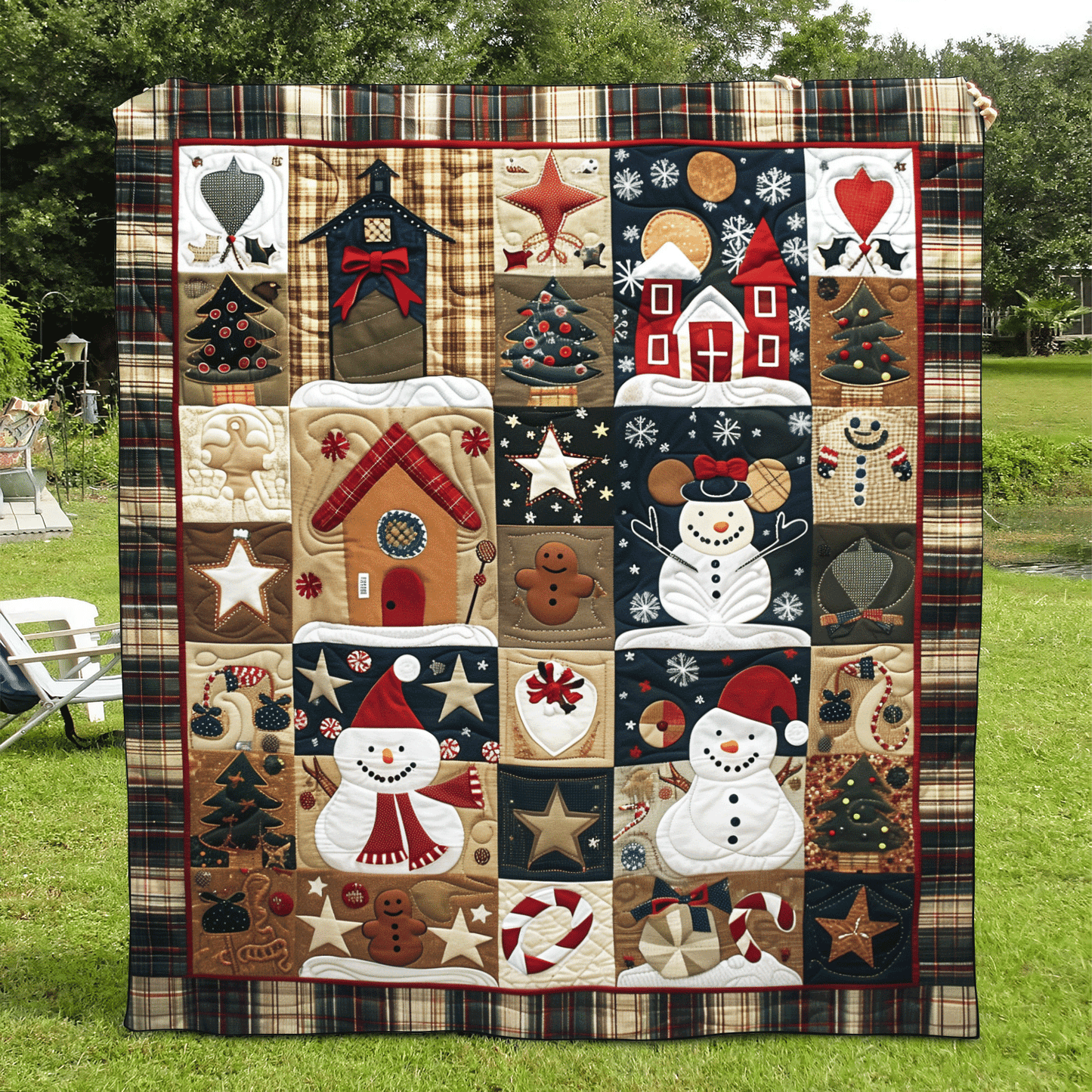 Enchanted Christmas Quilted Blanket NCU0TH1016