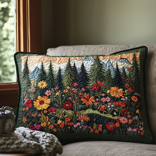 Enchanted Forest Quilted Bedding Pillow Case NCU0DV6349
