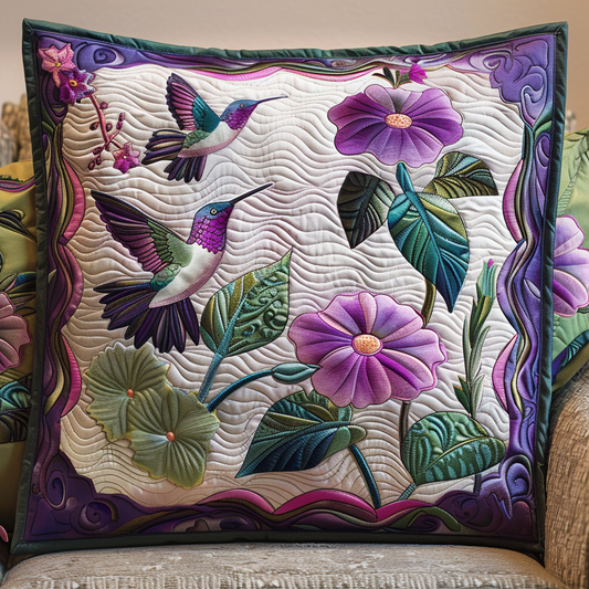 Enchanted Garden Quilted Pillow Case NCU0PT101