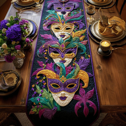 Enchanted Carnival Night Quilted Table Runner NCU0PT11098