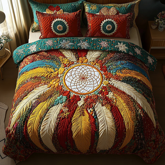 Enchanted Dreams 3-Piece Quilted Bedding Set NCU0DV3445