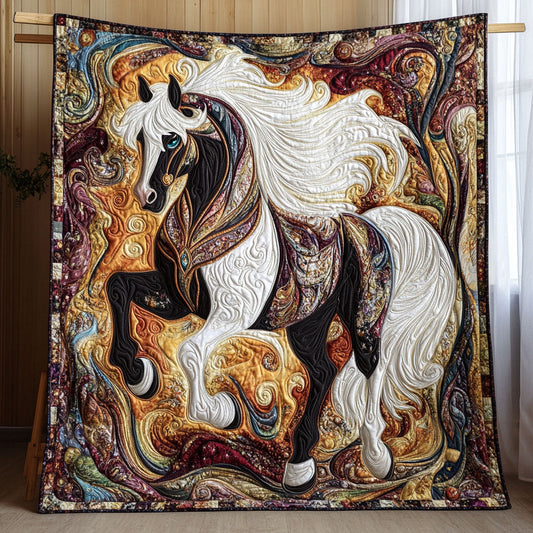 Enchanted Equine Quilted Blanket NCU0PT4363