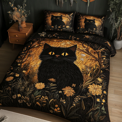Enchanted Eyes 3-Piece Quilted Bedding Set NCU0VL2215