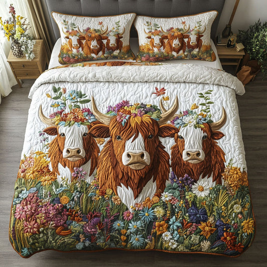Enchanted Farm 3-Piece Quilted Bedding Set NCU0PT5722