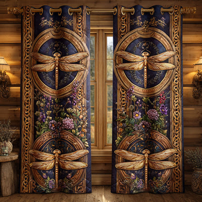 Enchanted Flight Quilted Curtains NCU0TV1084