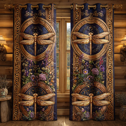 Enchanted Flight Quilted Curtains NCU0TV1084