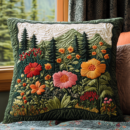 Enchanted Forest Quilted Pillow Case NCU0DV5142