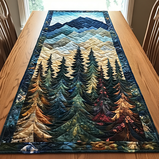 Enchanted Forest Quilted Table Runner NCU0DK7776